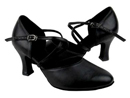 FeatherLite Dance Shoes Carol Black Leather