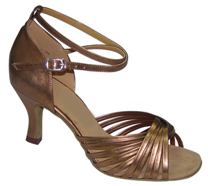 FeatherLite Dance Shoes Jodi Bronze Leather