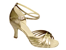 FeatherLite Dance Shoes Jodi Gold Leather