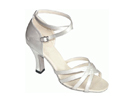 FeatherLite Dance Shoes Melissa White Satin