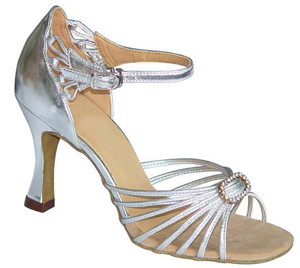 FeatherLite Dance Shoes Monique Silver Leather