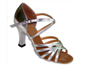FeatherLite Dance Shoes Robin Silver Leather