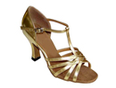 FeatherLite Dance Shoes Tiffany Gold Leather