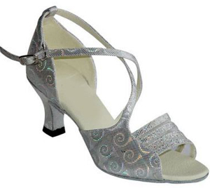 FeatherLite Dance Shoes Tina Silver